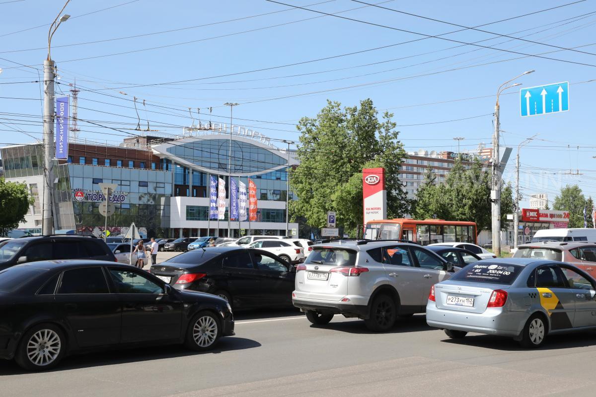 Движение транспорта по местному проезду проспекта Гагарина будет ограничено 1 ноября