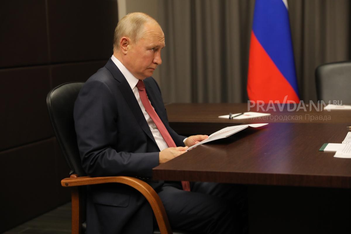 Путин подписал закон о кредитных каникулах для мобилизованных владельцев малого и среднего бизнеса