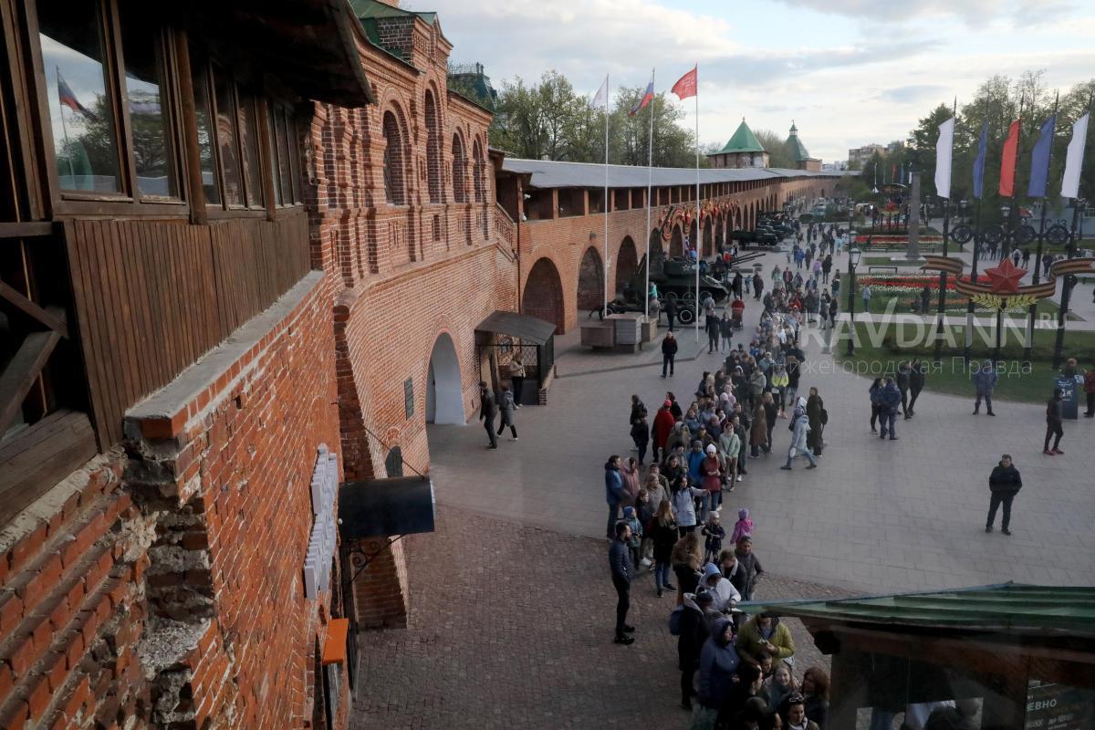 Круговой маршрут по стене Нижегородского кремля закроют 7 ноября