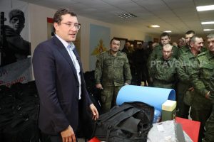 «Будем помогать по всем направлениям»: Глеб Никитин встретился с мобилизованными нижегородцами