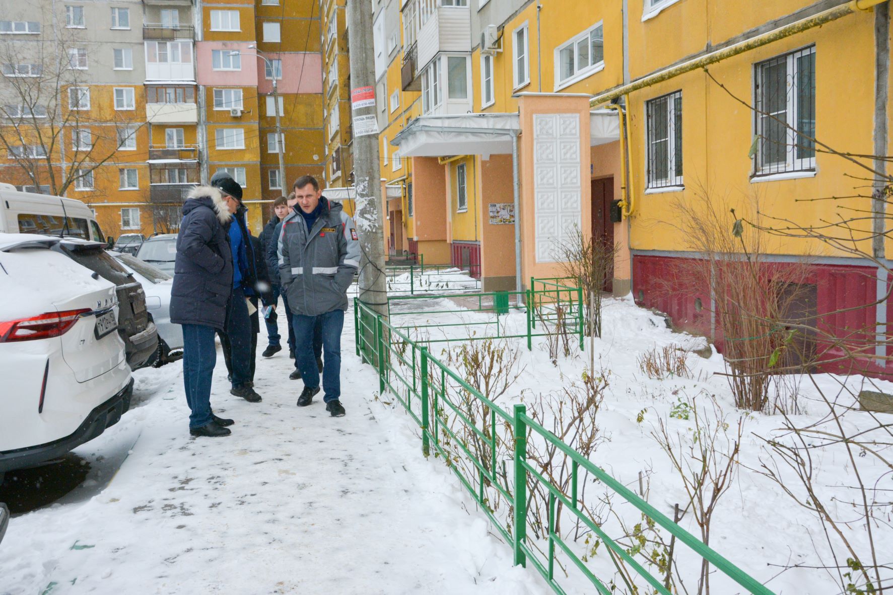 Инспекция дворовых территорий по уборке снега прошла в Нижнем Новгороде 20  ноября 2022 | Нижегородская правда