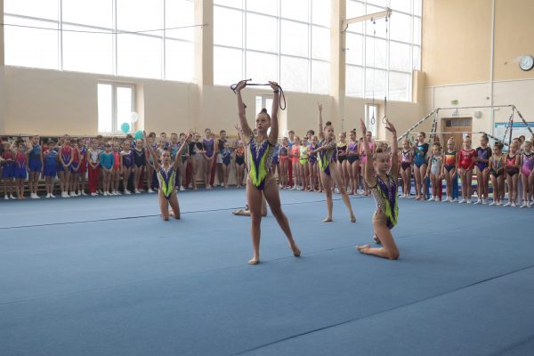 Междугородний турнир по спортивной гимнастике проходит в Дзержинске накануне Дня народного единства