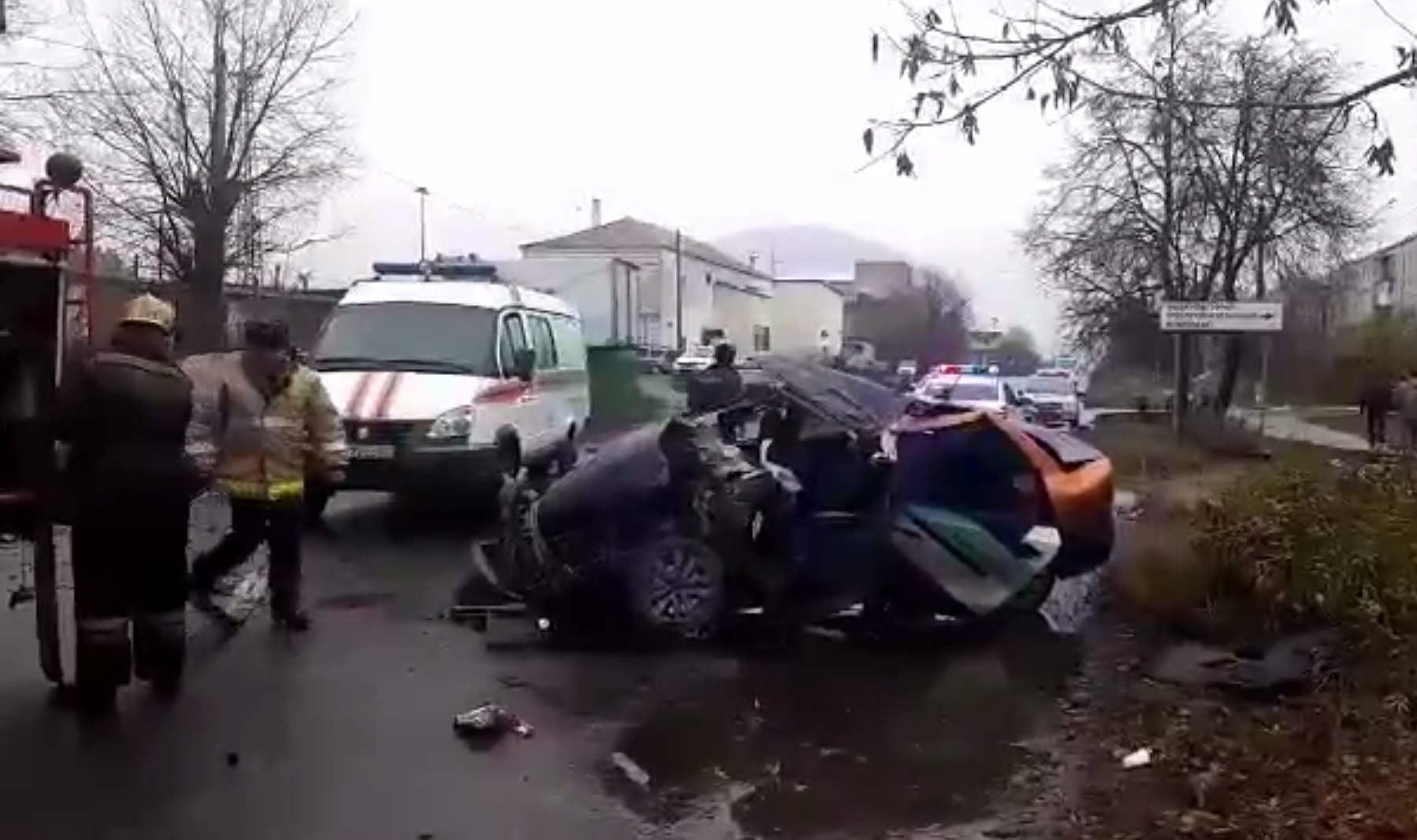 Жесткое ДТП с участием каршерингового автомобиля произошло в Дзержинске 9  ноября 2022 | Нижегородская правда