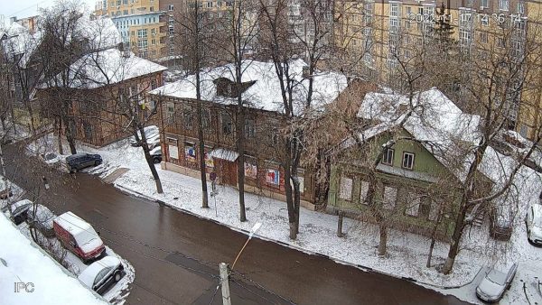 Первая камера видеонаблюдения появилась в квартале церкви Трех Святителей