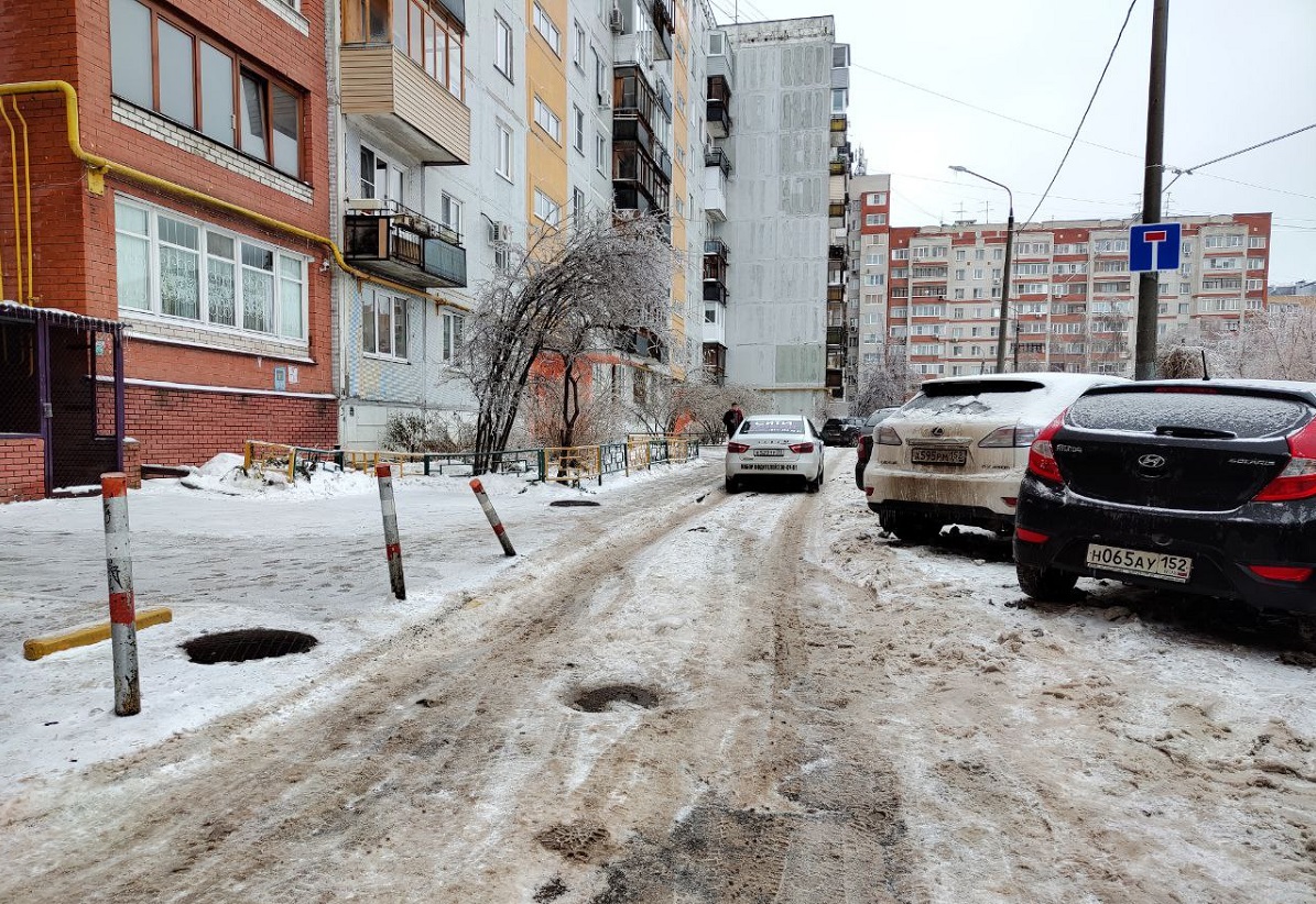 Нижегородская Госжилинспекция возбудила 28 административных производств из-за ненадлежащей уборки снега и наледи