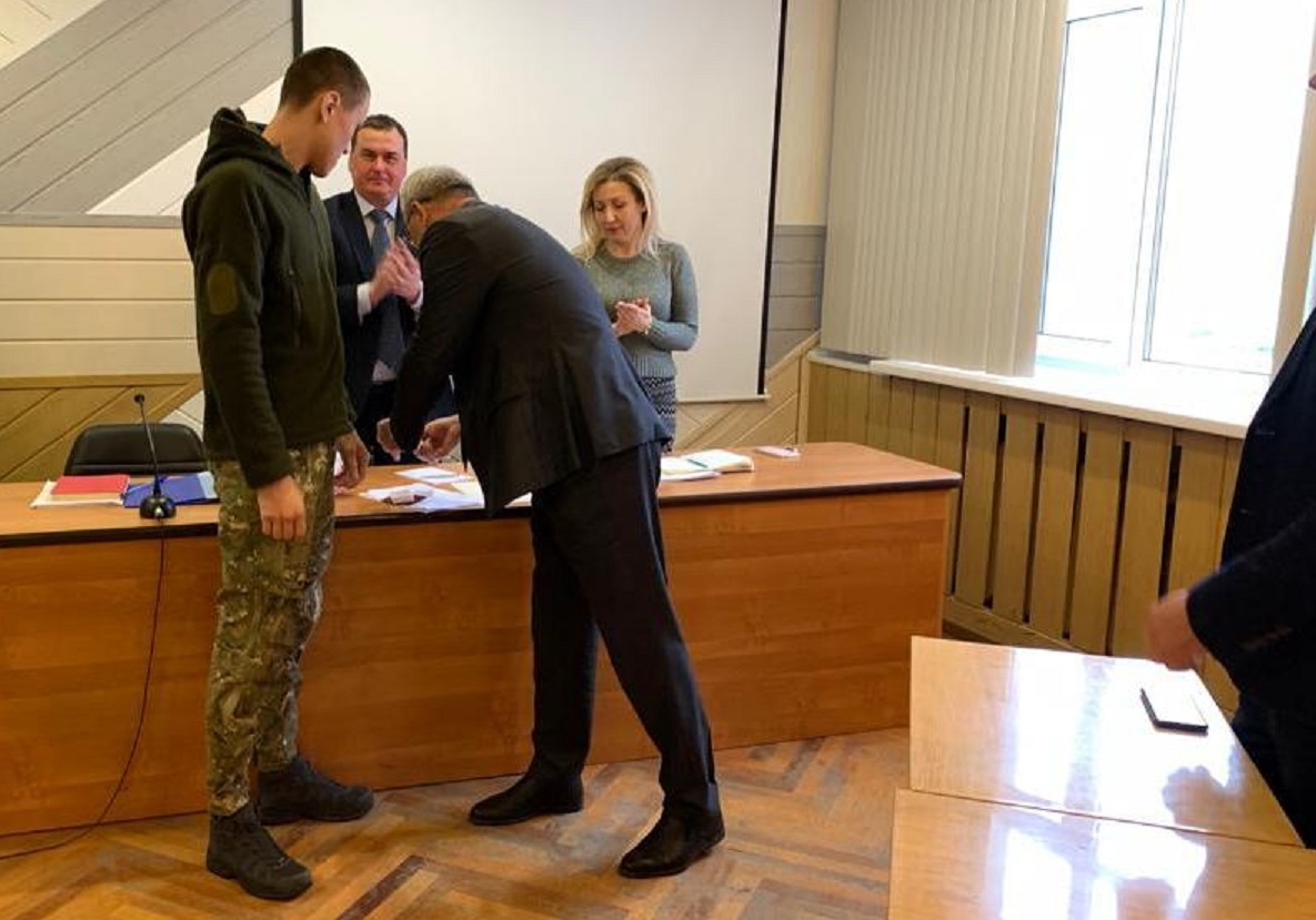 Нижегородец Жанайдар Сандыбаев награжден медалью «За отвагу»