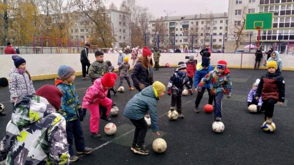 Спортивный праздник для детей «Вместе в спорте!» прошел в Сормовском районе
