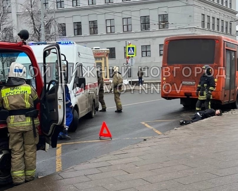 Пассажир травмировался в маршрутке Т‑74 в центре Нижнего Новгорода