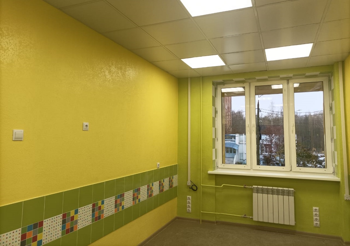 В детской поликлинике №39 Нижнего Новгорода отремонтировали кабинеты узкопрофильных специалистов