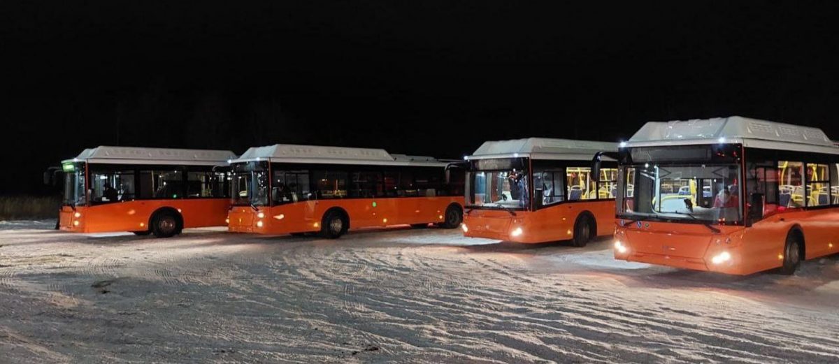 32 современных автобуса ЛиАЗ получил Нижний Новгород