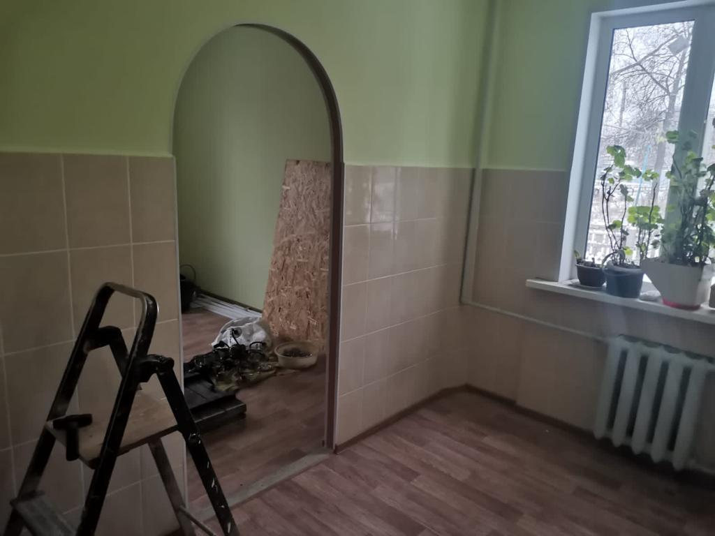 Ремонт в сгоревшей квартире пенсионерки из Нижнего Новгорода почти завершен