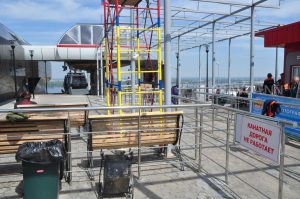 Работа нижегородской канатной дороги приостановлена по погодным условиям