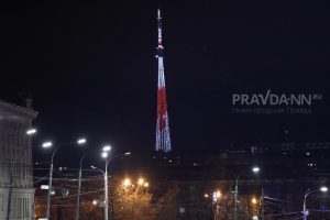 Новогодняя гирлянда и снежинки украсят телебашню в Нижнем Новгороде 23 декабря