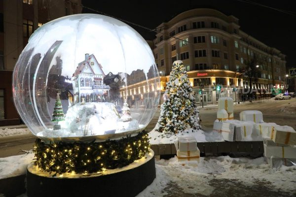 Новогоднее украшение Нижнего Новгорода подешевело на 6 млн рублей