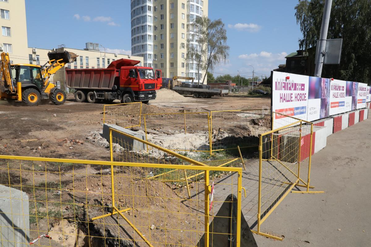 Строительство новых станций метро в Нижнем Новгороде идет по графику