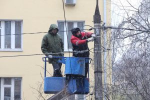 Более чем в 60 населенных пунктах Нижегородской области восстановили электроснабжение за&nbsp;ночь