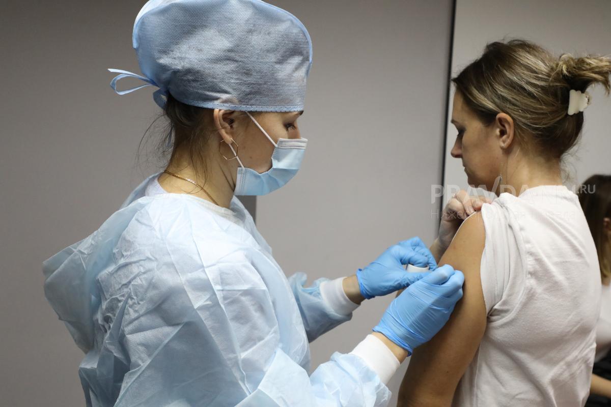 Работодателям советуют привить от гриппа не менее 75% коллектива в Нижегородской области