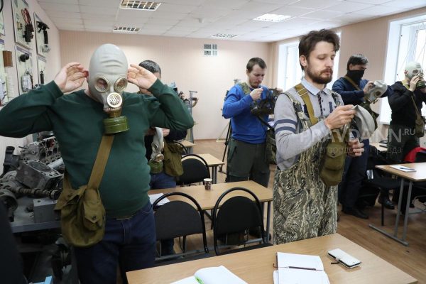Как нижегородцы обучаются военному делу на курсах НВП: смотрим фото