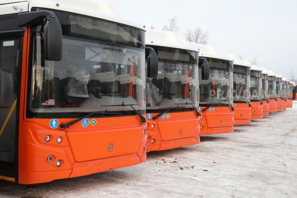 Опубликованы фото новых экологичных пассажирских автобусов, которые поступили в Нижний Новгород
