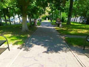 Сквер на улице Белинского у ТЦ «Шоколад» благоустроят после строительства шахты для&nbsp;метро