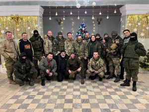 Бойцы нижегородского танкового батальона передали привет близким
