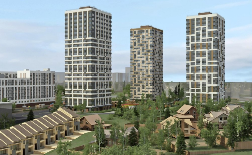 Жилой комплекс с тремя высотками хотят построить на Казанском шоссе