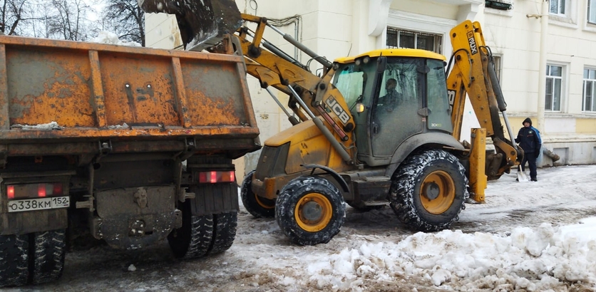 Более 230 тысяч кубометров снега вывезли из Нижнего Новгорода с начала зимы