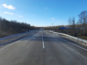 Новый мост через реку Санахта построили в Чкаловском районе