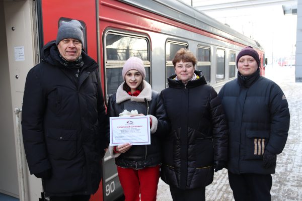 Нижегородка стала 50-тысячной пассажиркой электропоезда «Нижний Новгород — Казань»