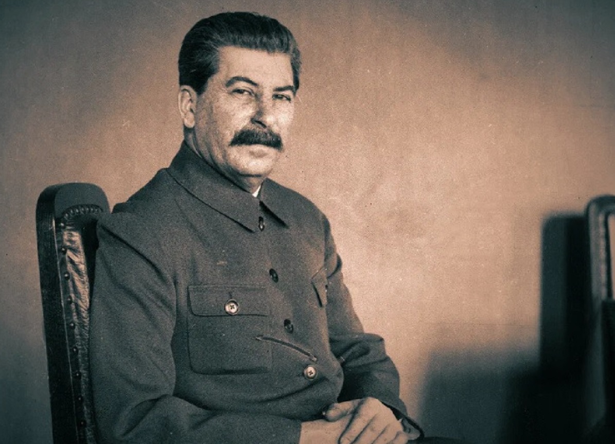 Сталин с прической элвиса