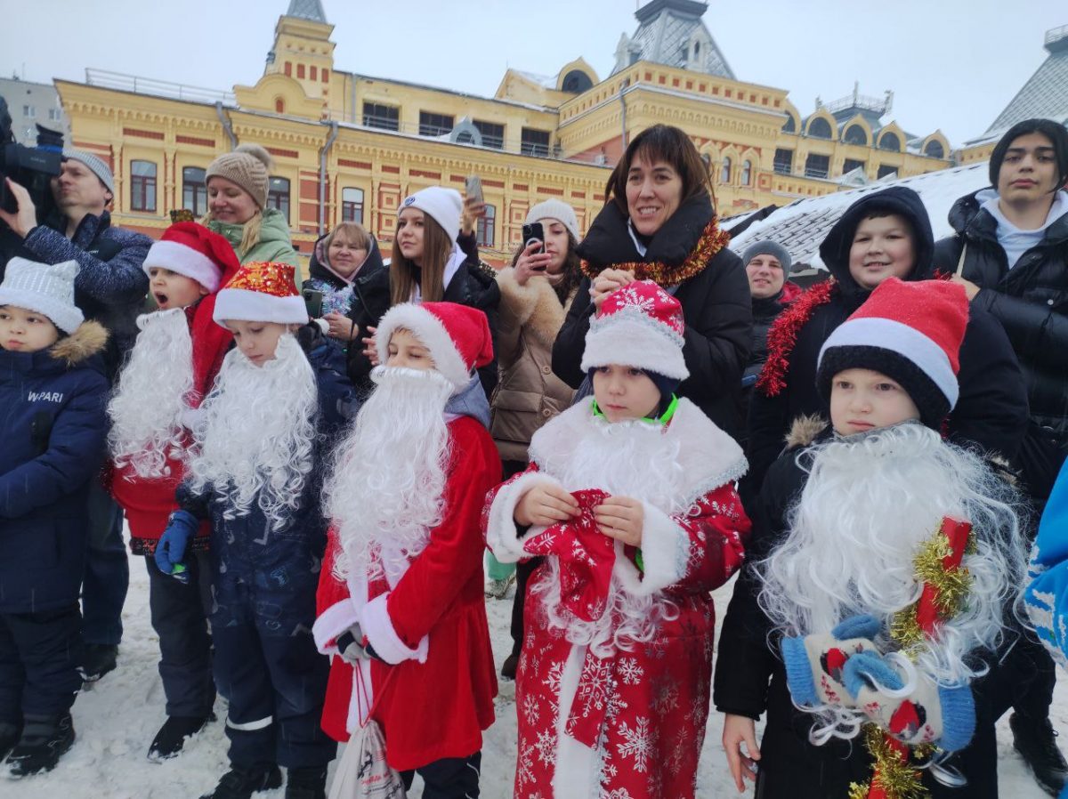 «Орлята России» встретили наступающий Новый год на Нижегородской ярмарке