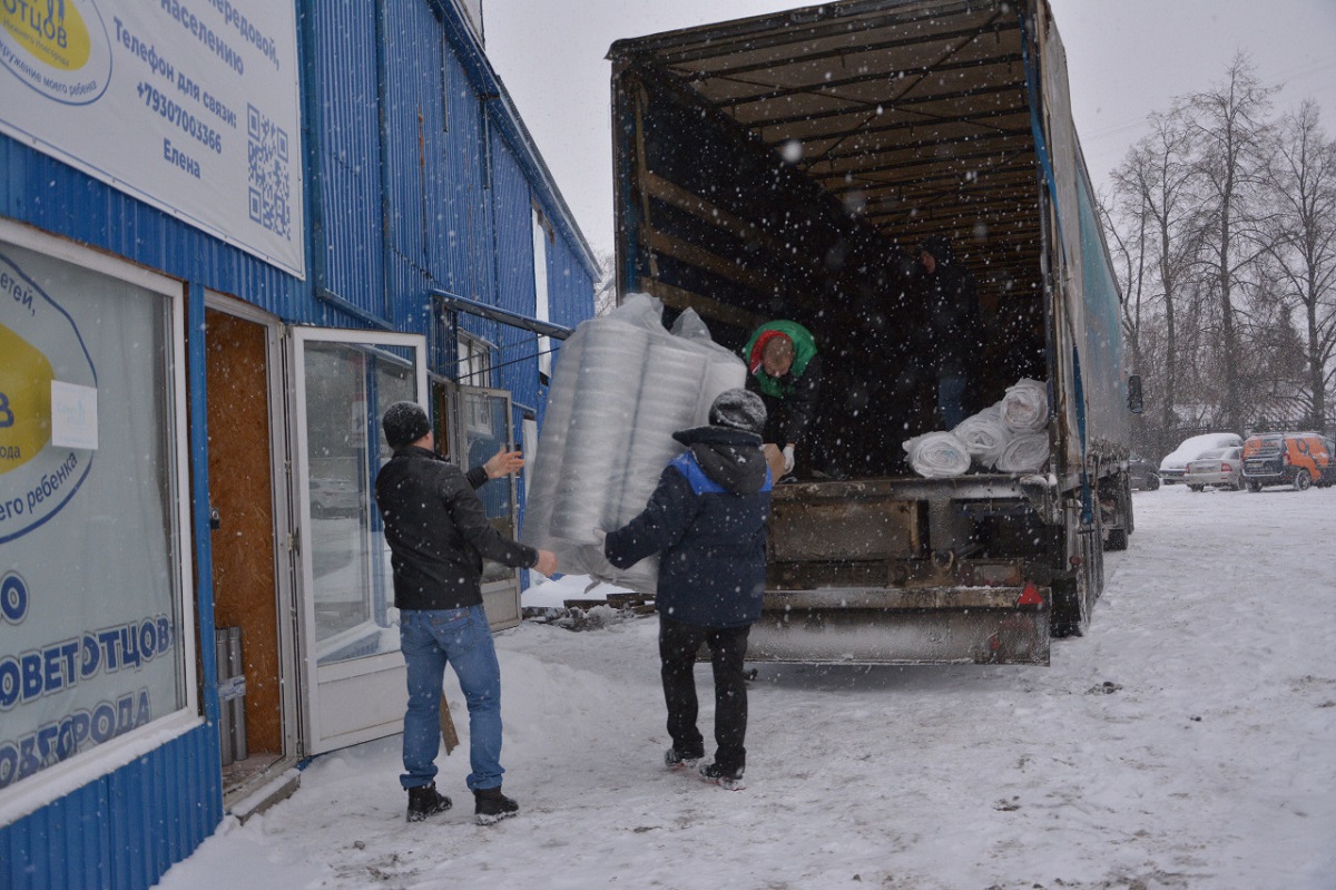 Нижегородцы собирают гуманитарную помощь для жителей освобожденного Соледара