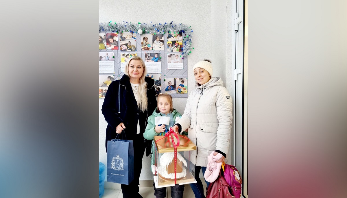Ольга Гусева исполнила мечту 6‑летней девочки в рамках акции «Елка желаний»