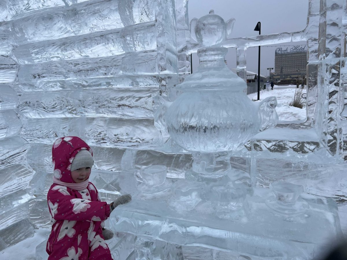 Опубликованы фото ледового городка на Нижегородской ярмарке