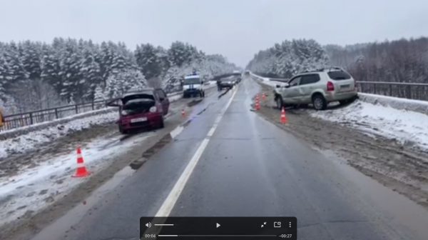 Один человек погиб и трое пострадали в ДТП на трассе под Нижним Новгородом