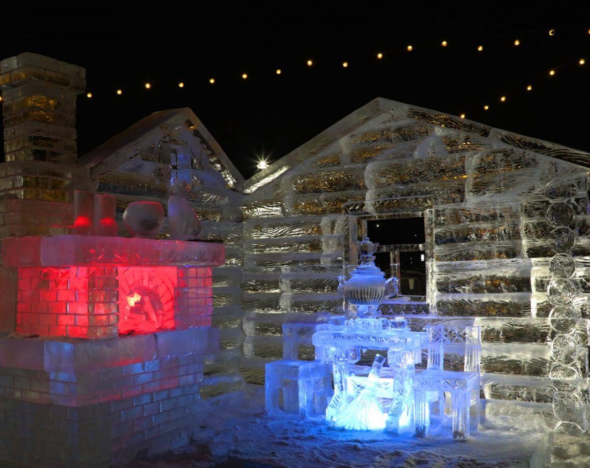 Ледовый городок открылся на Нижегородской ярмарке