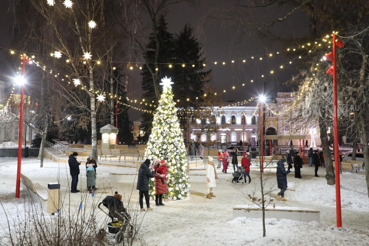 Новогодние елки начнут убирать в Нижнем Новгороде после Крещения