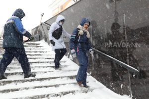 Ступени с подогревом появятся в переходе на проспекте Гагарина в 2023&nbsp;году