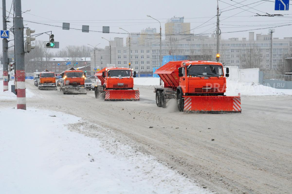 Инфографика: кто будет чистить снег в Нижнем Новгороде