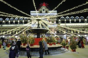 153-летний фонтан перед Нижегородской ярмаркой отреставрировали в декабре