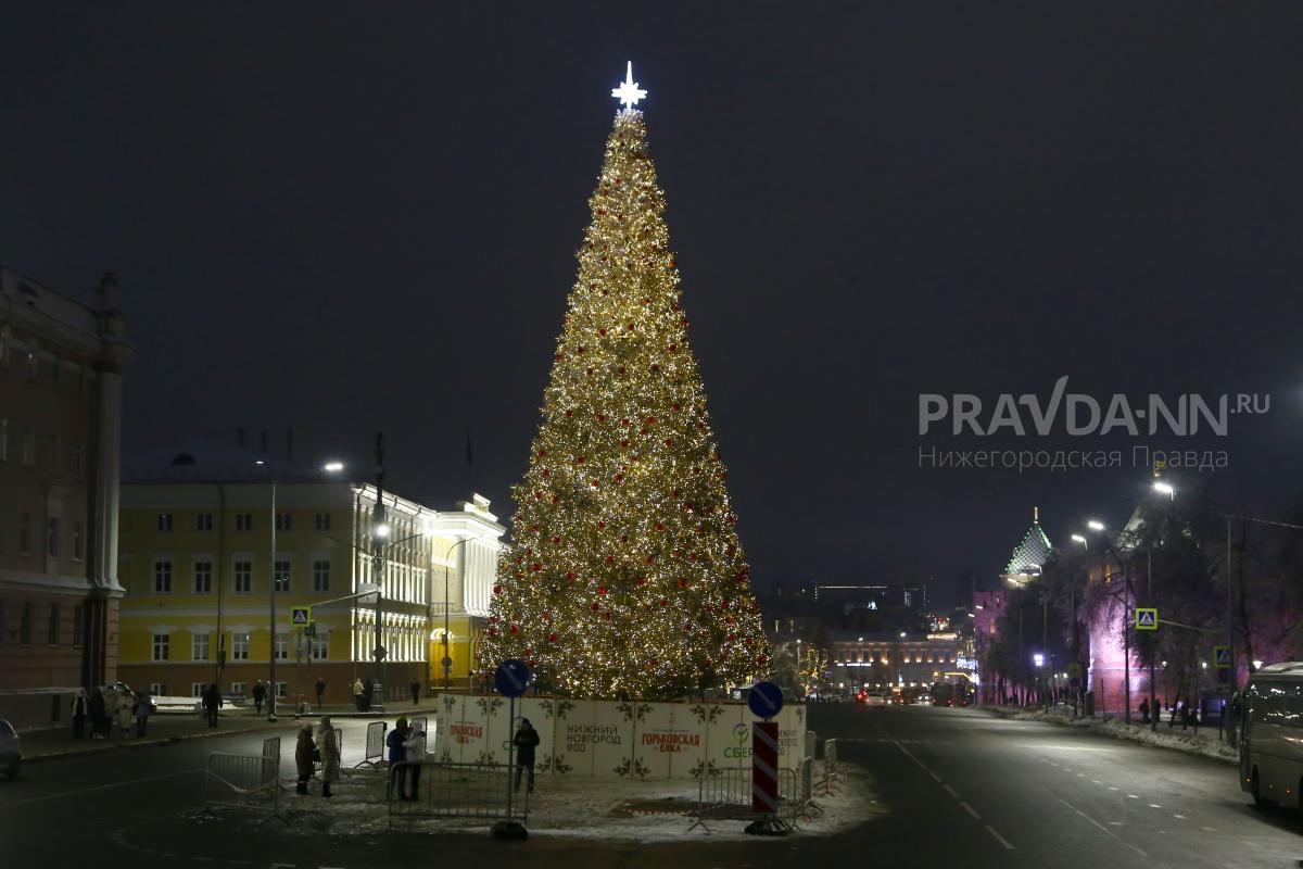 Площадь Минина частично перекроют в новогоднюю ночь
