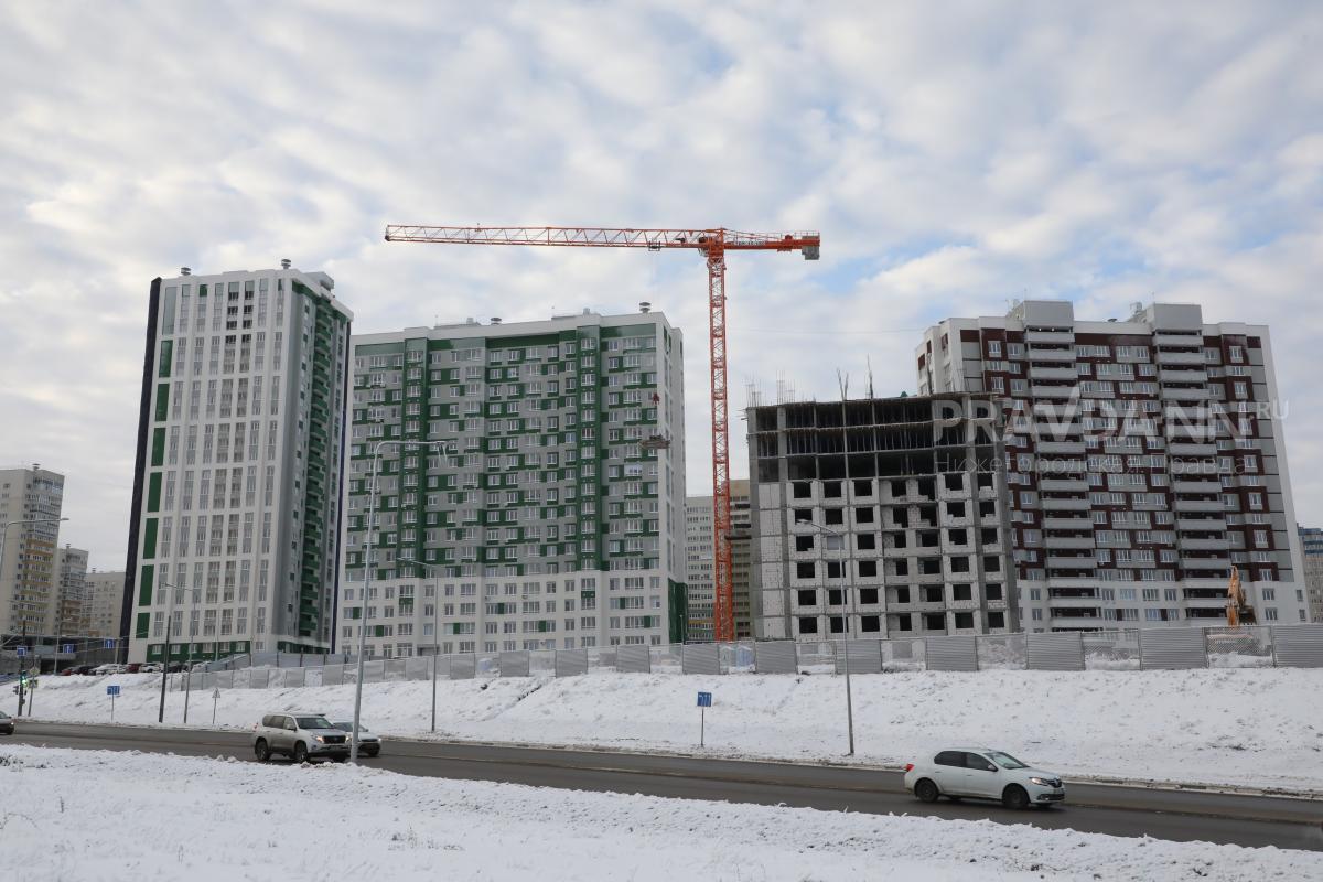 1,6 млн «квадратов» жилья построили в Нижегородской области в 2022 году