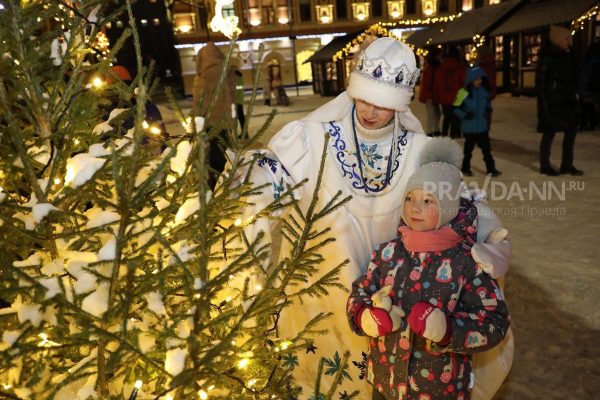 Новогодняя программа возобновится в 5 парках Нижнего Новгорода 13, 14 и 15 января