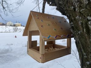 20 кормушек для птиц смастерили школьники для парков Советского района