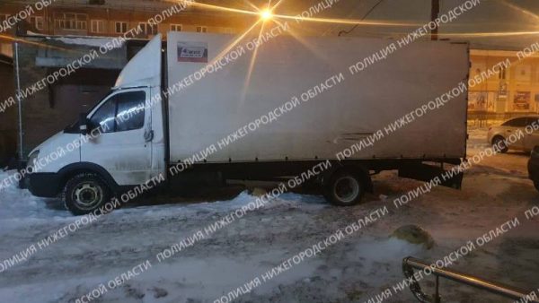 Два нижегородца попытались угнать грузовик и попали в ДТП в Павлове
