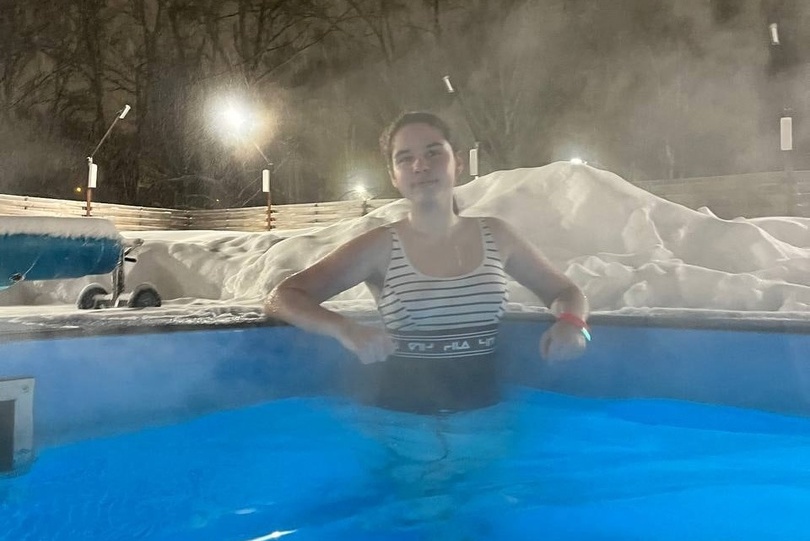 В Кирове есть открытый горячий бассейн на улице