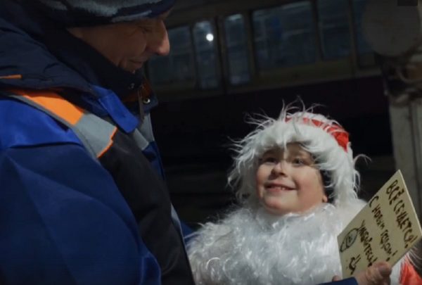 Юные нижегородцы поддержали акцию «Российский детский Дед Мороз»