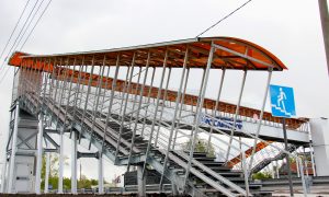 18 надземных пешеходных переходов обустроили на федеральных трассах в Нижегородской области