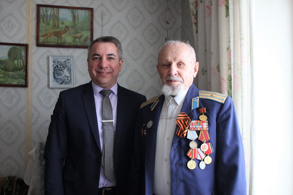 95-летний юбилей отметил ветеран Великой Отечественной войны Иван Новиченко