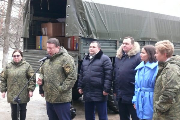 На Донбасс отправлена новая партия гуманитарного груза в рамках проекта «Нижегородское ополчение»
